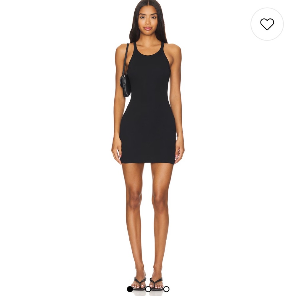 Mini black dress from revolve